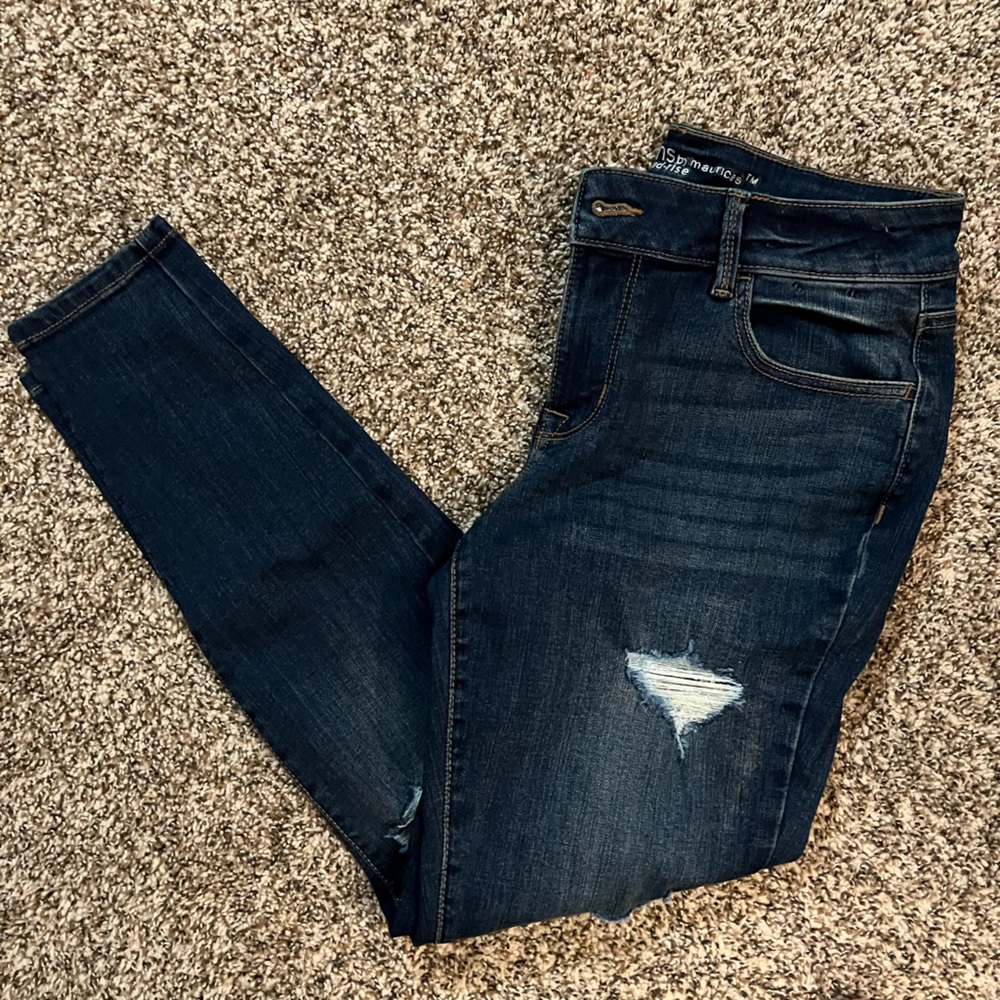 Maurices Distressed Jeans